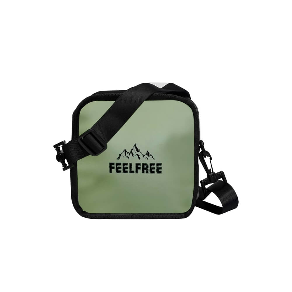กระเป๋าสะพายข้าง FEELFREE รุ่น QQ สี เขียว_5